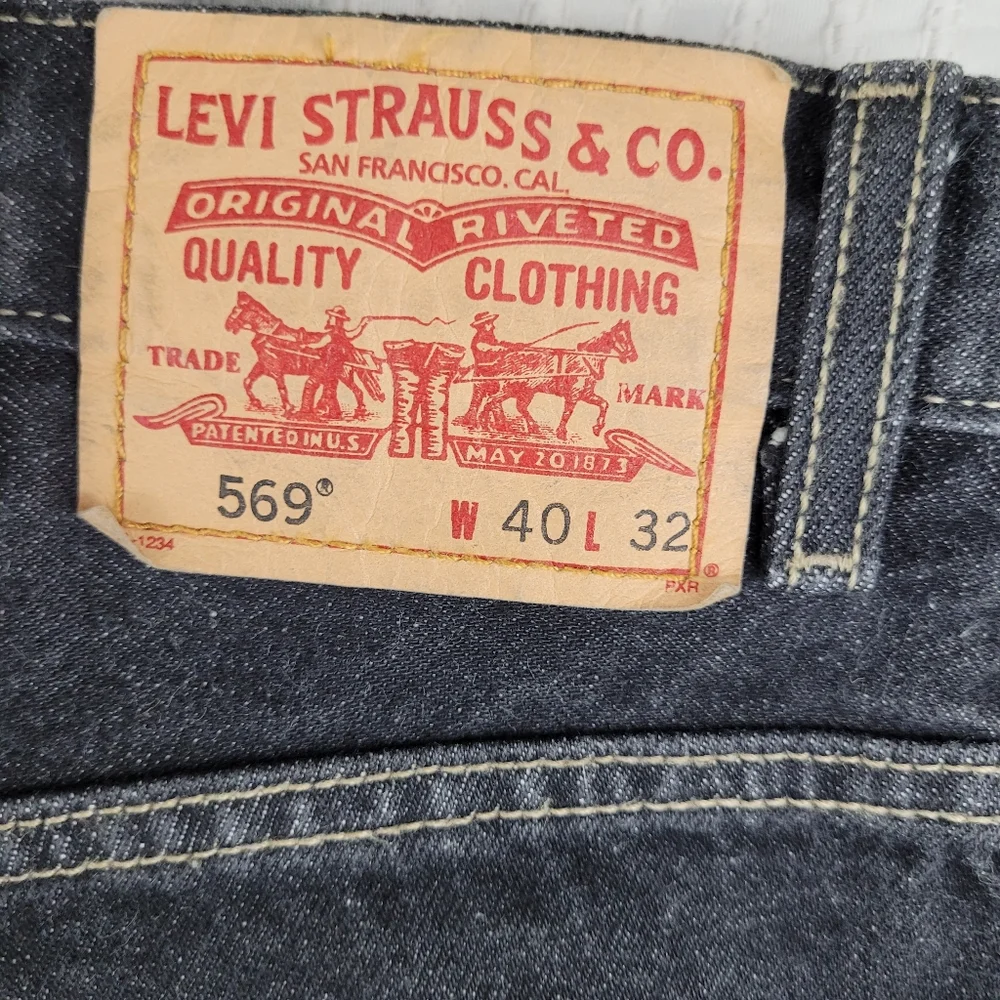 Levi's 569 Loose Straight Men's Jeans‎ Size 40 x 32